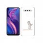 Чехол задняя-панель-накладка-бампер MyPads Девочка с сумкой для TCL Plex противоударный